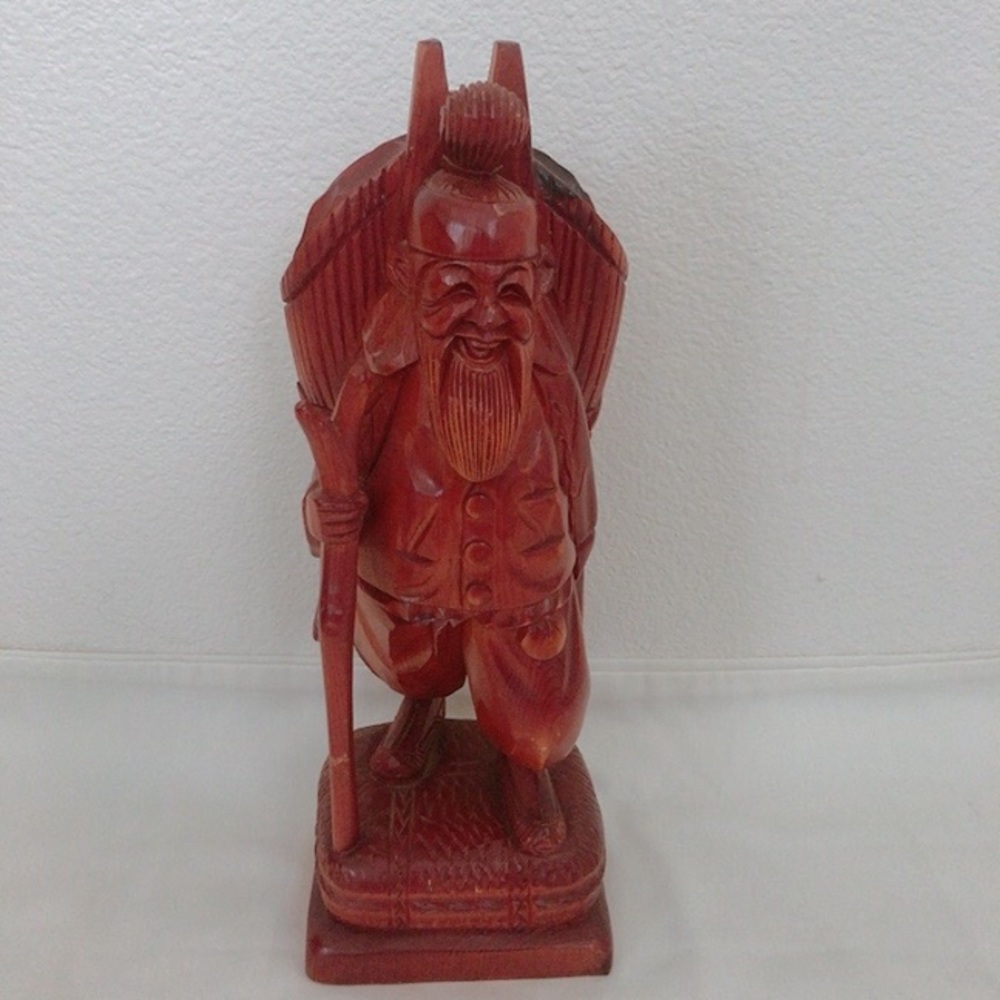 Korean traditional man sculpture